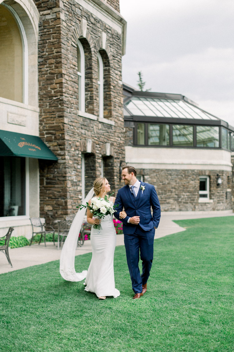 Summer Fairmont banff springs wedding