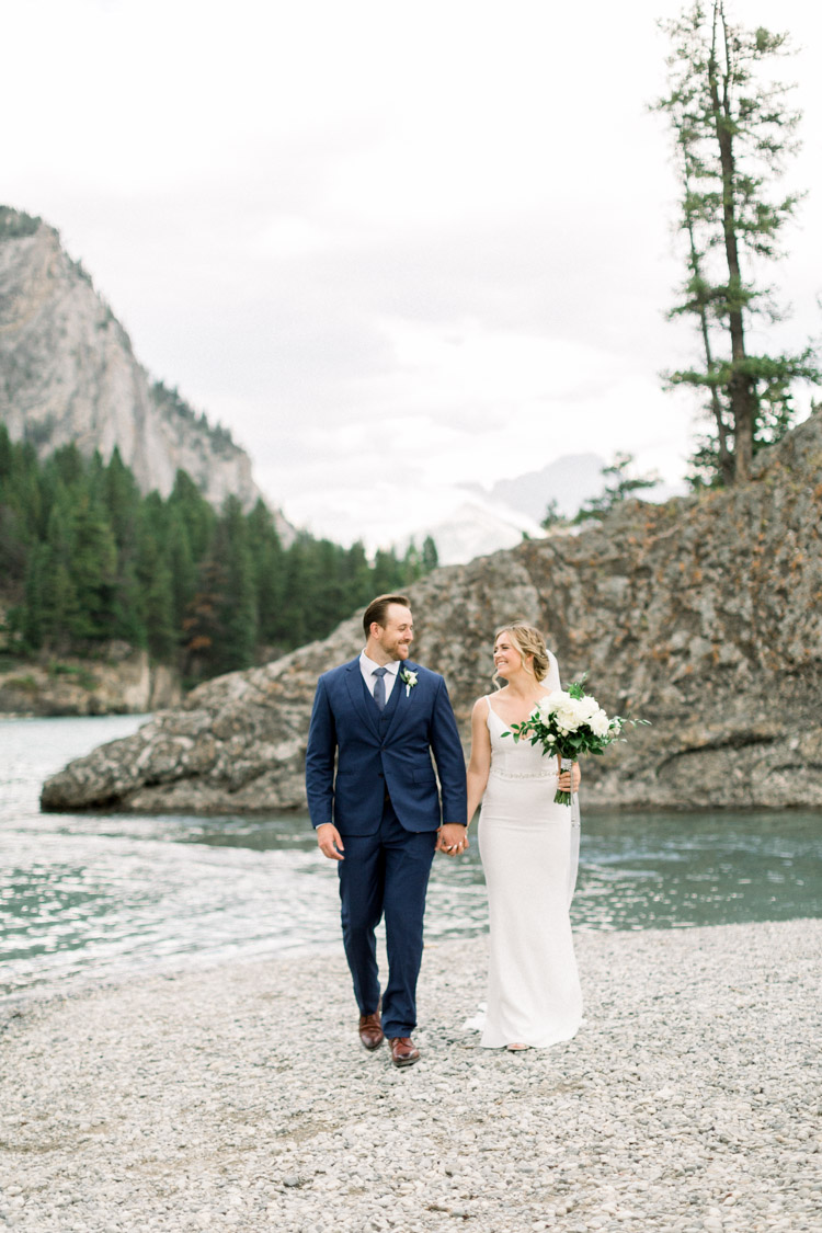 Summer Fairmont banff springs wedding