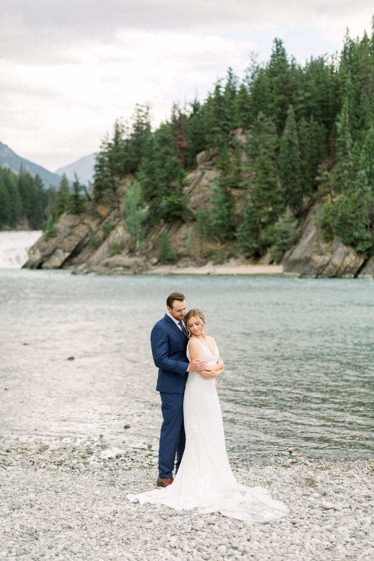 Summer Fairmont banff springs wedding