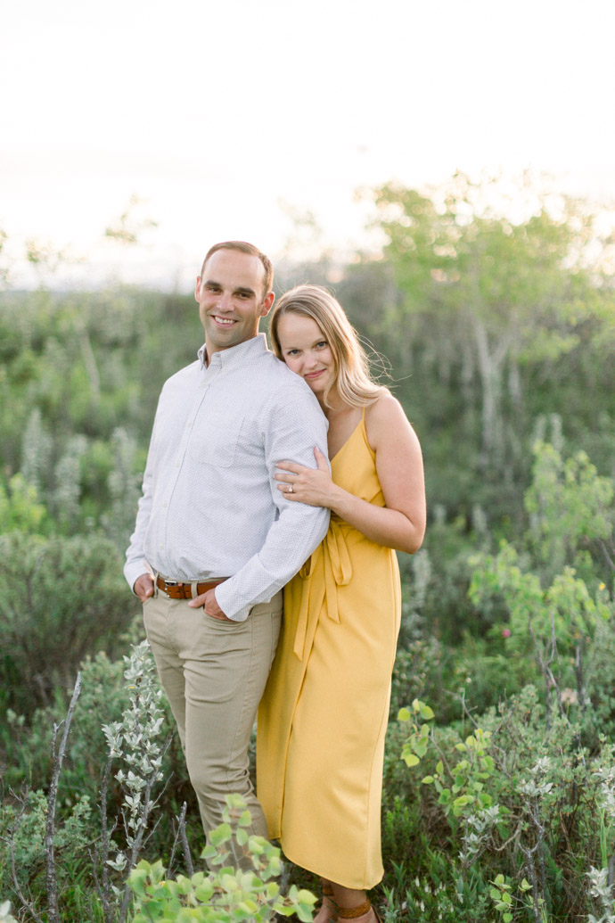 summer engagement session in calgary