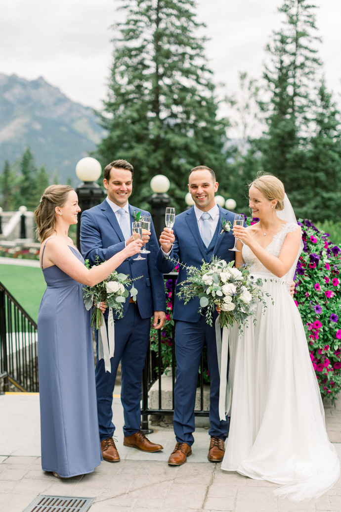 wedding at fairmont banff springs