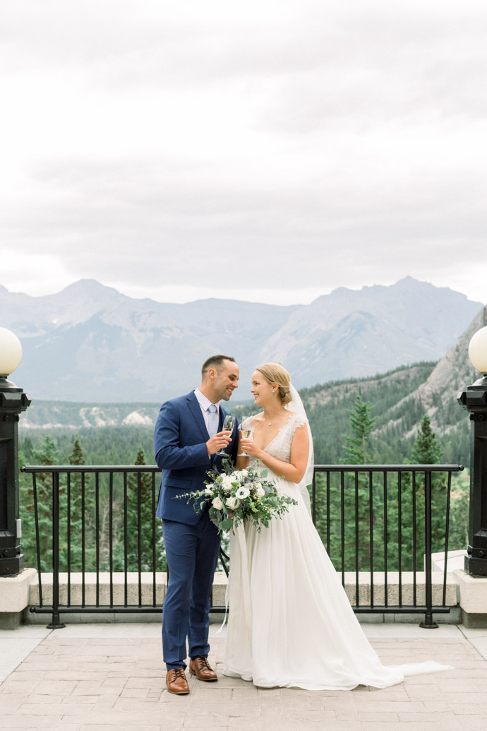 wedding at fairmont banff springs