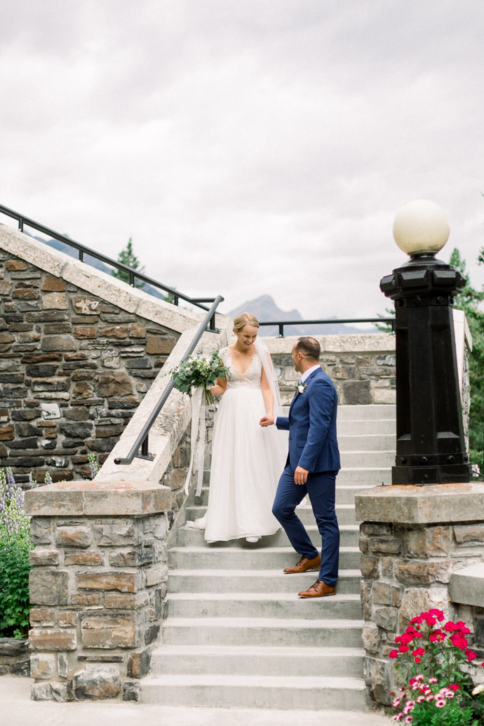 wedding at fairmont banff springs