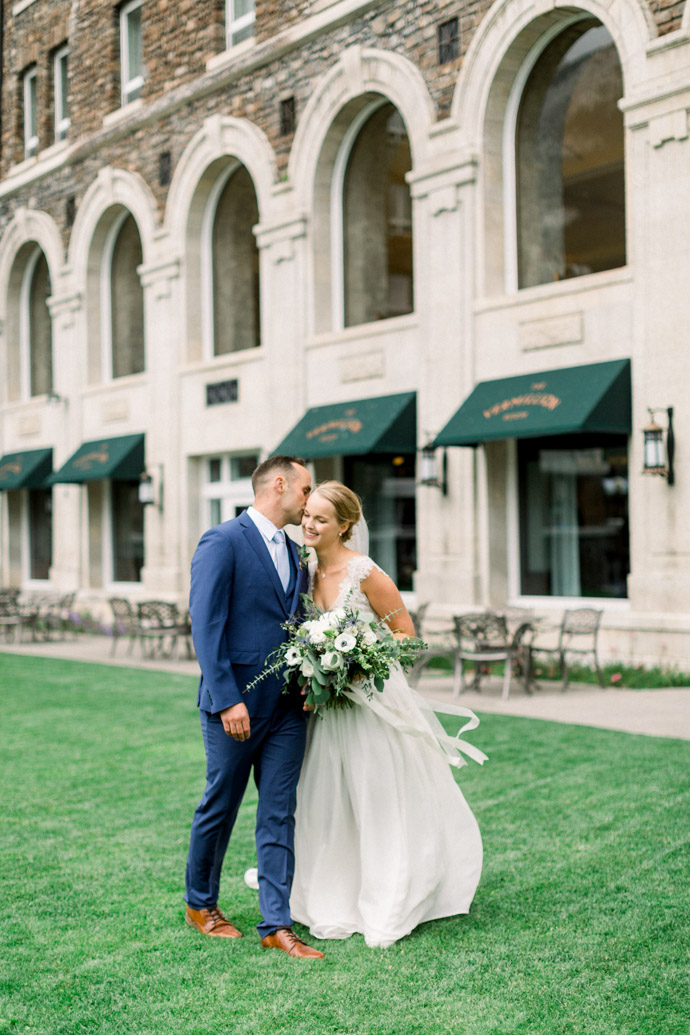 wedding at fairmont banff springs