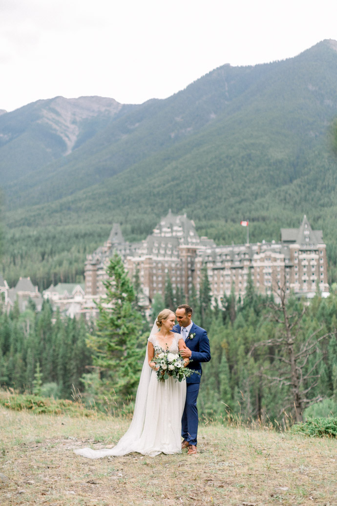 wedding at fairmont banff springs