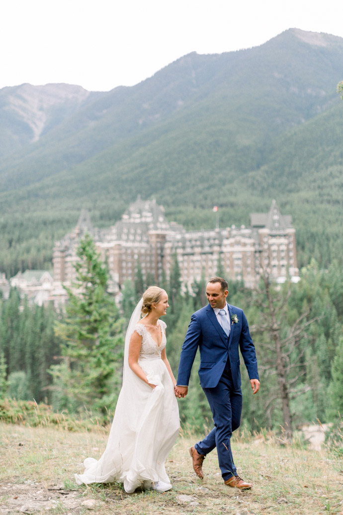 wedding at fairmont banff springs