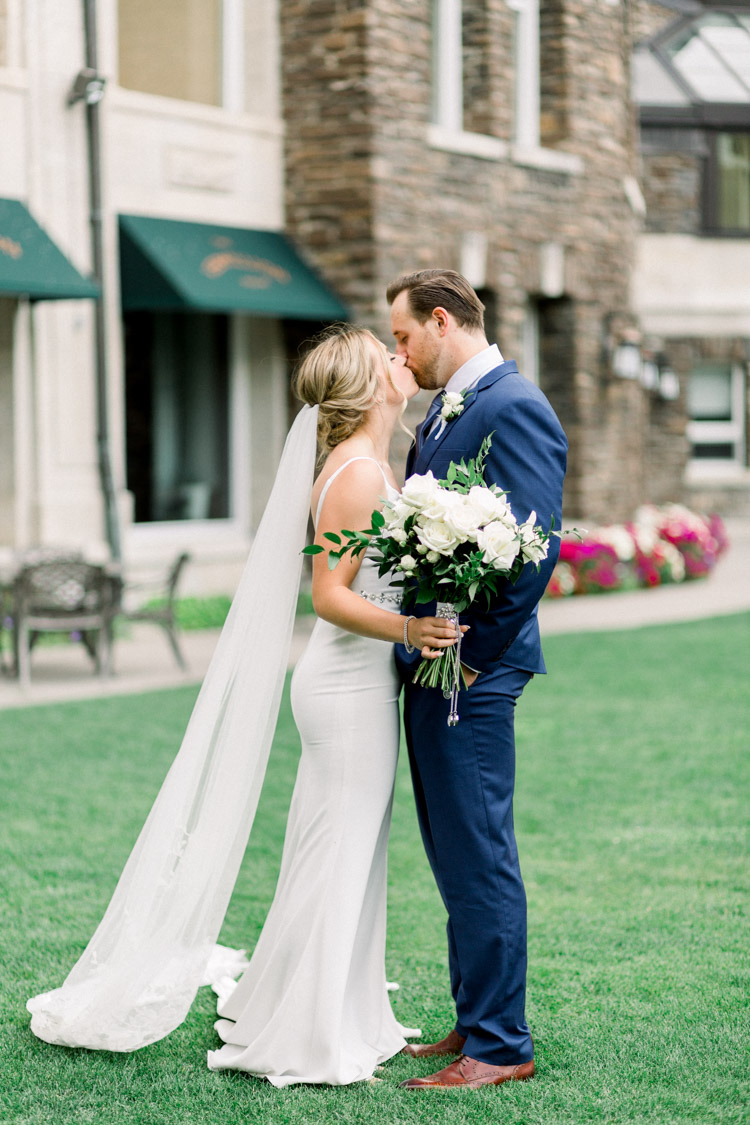 Summer Fairmont banff springs wedding