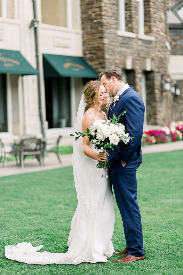 Summer Fairmont banff springs wedding