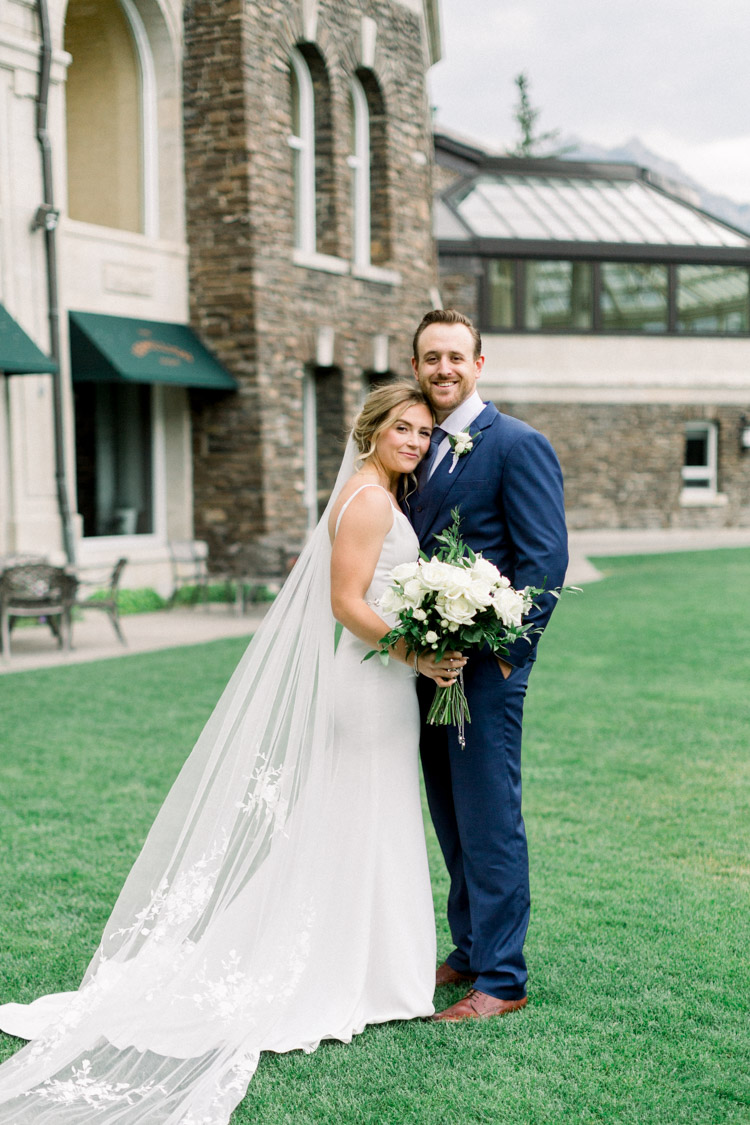 Summer Fairmont banff springs wedding