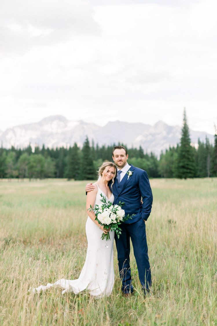 Summer Fairmont banff springs wedding