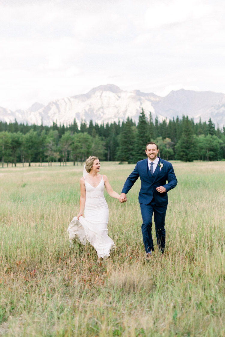 Summer Fairmont banff springs wedding