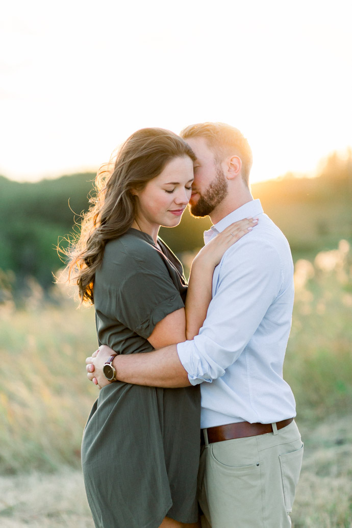 summer engagement session in calgary