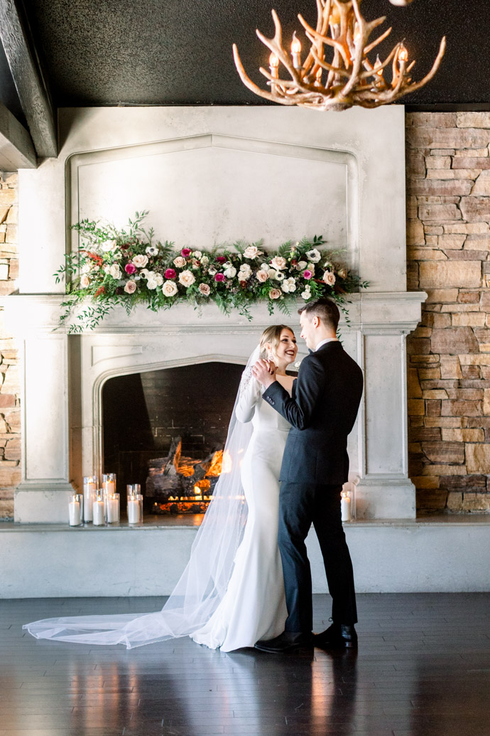 wedding at the lake house