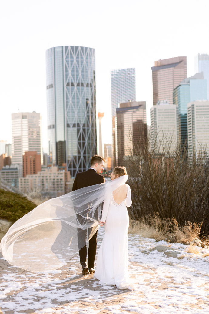 Calgary Winter Wedding