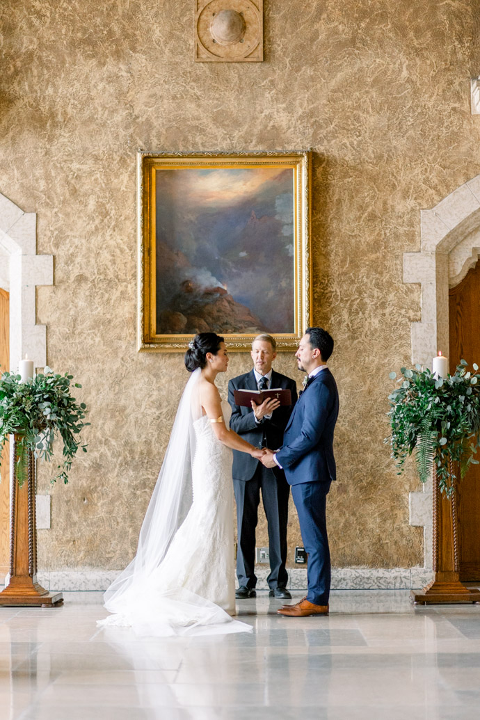 beautiful spring wedding at fairmont banff springs