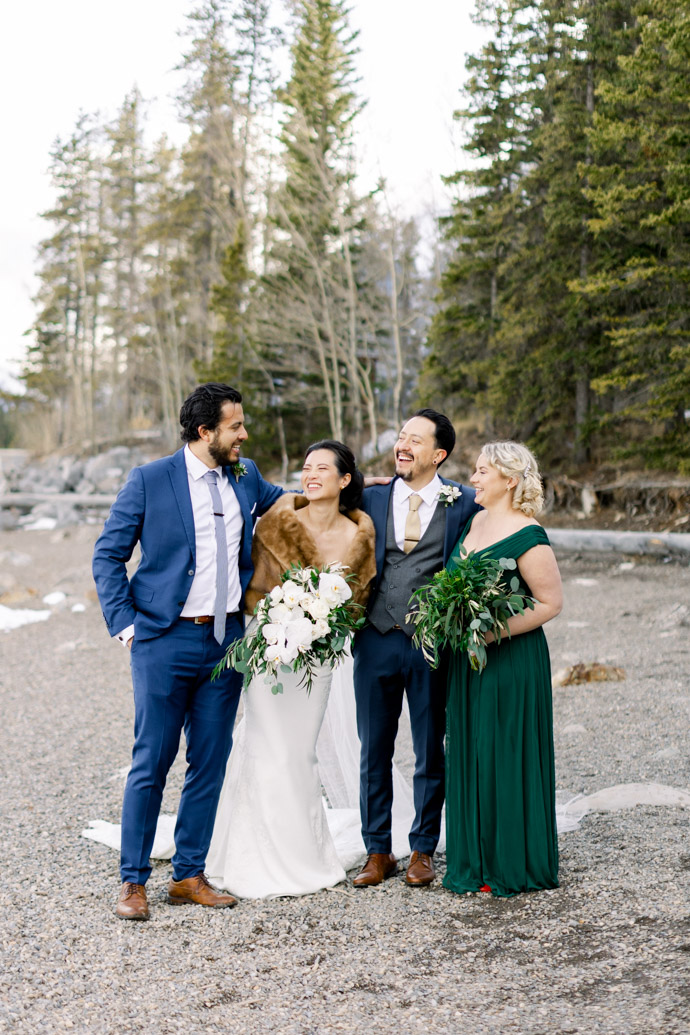 lake minnewanka wedding photographer