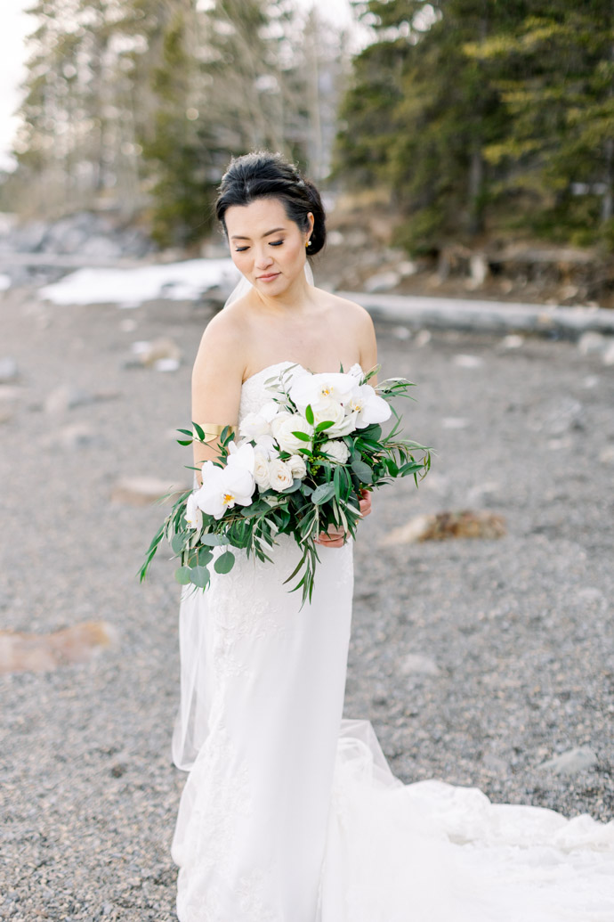 lake minnewanka wedding