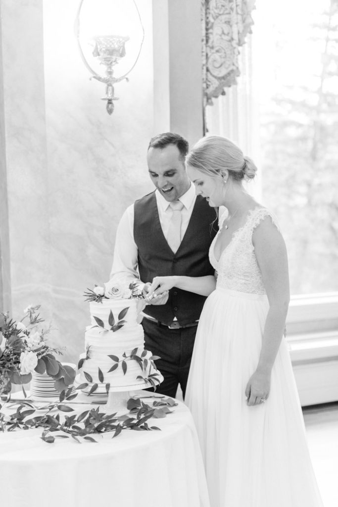 Wedding in the Cascade Room Banff Springs