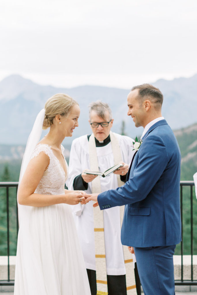 Wedding at Fairmont Banff Springs