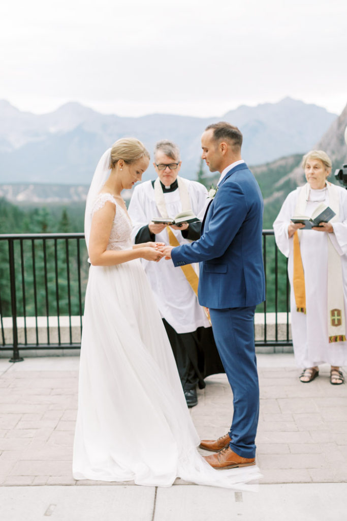 Wedding at Fairmont Banff Springs