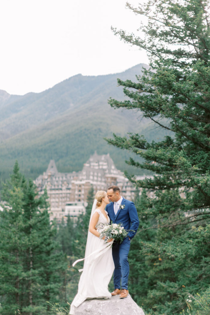 Wedding at Fairmont Banff Springs Hotel