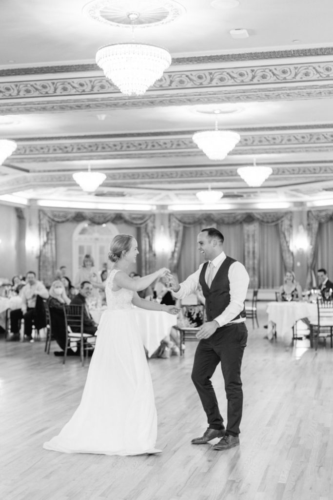 Wedding in the Cascade Room Banff Springs