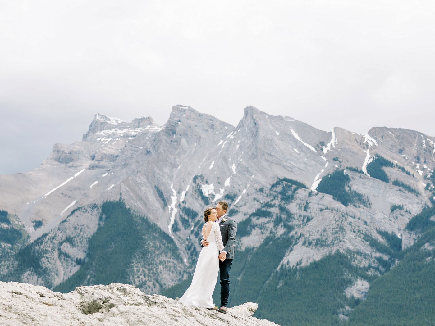banff national park elopement photographer