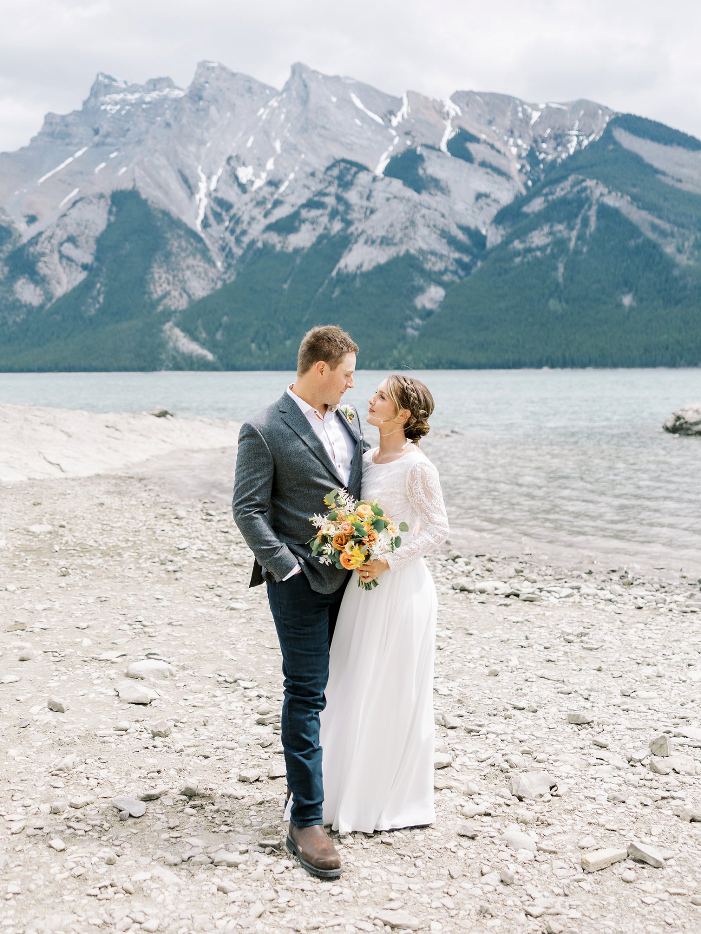 Banff national park wedding