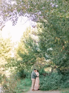 A Quiet Anniversary Session in Fish Creek Park